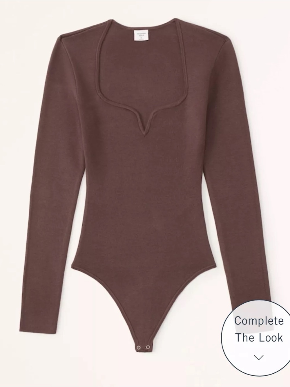 Abercrombie Sweetheart Sweater Bodysuit